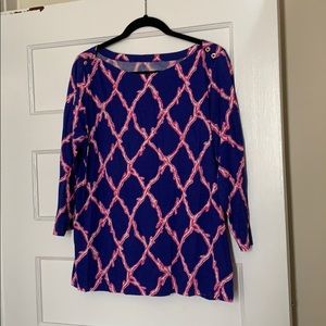 Lilly Pulitzer Boatneck Top